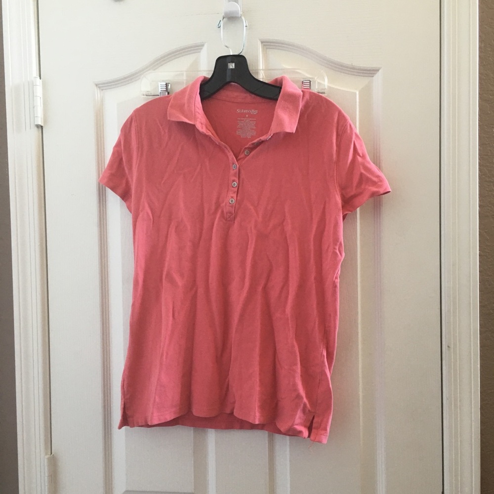FINAL MARKDOWN Ladies St. John’s bay polo shirt medium